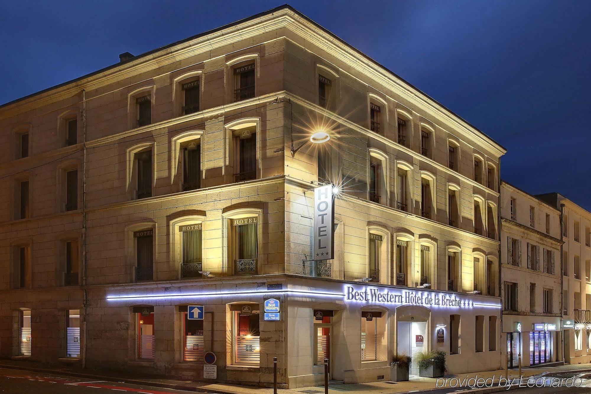 Best Western Hotel De La Breche Ньор Экстерьер фото